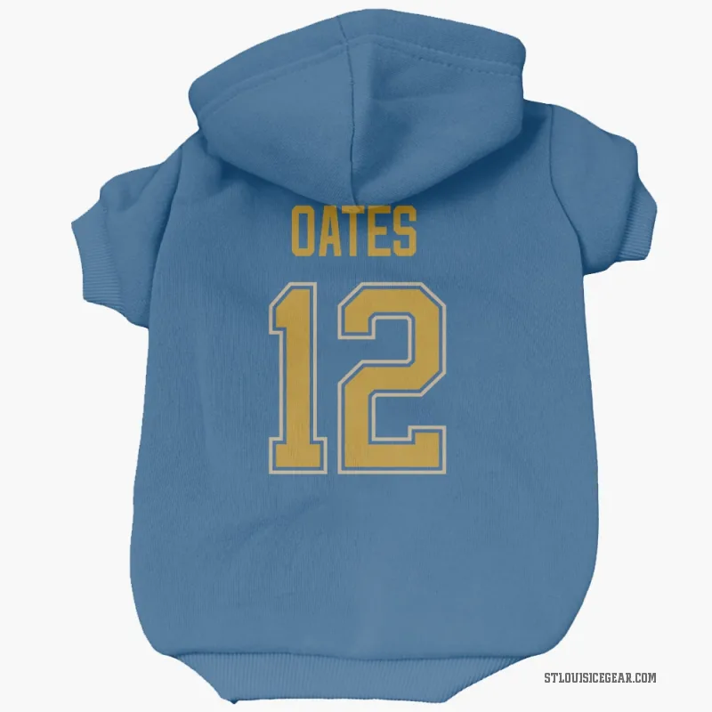 Adam Oates  Blue St. Louis Blues  Cat & Dog Pet Hoodie