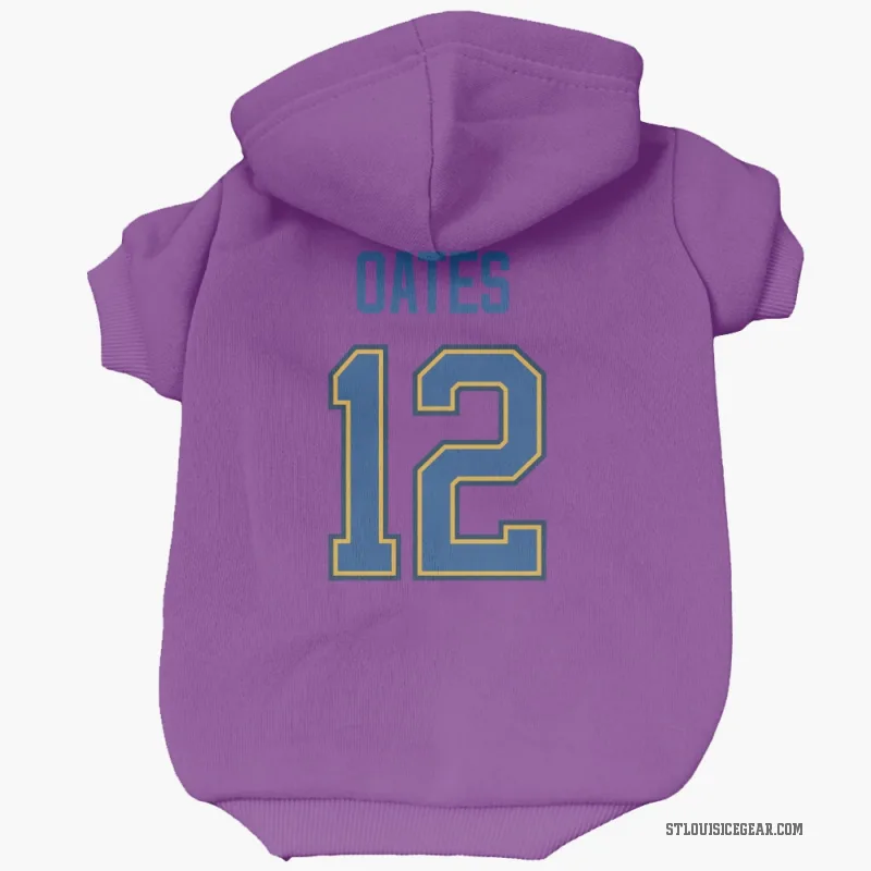 Adam Oates  White St. Louis Blues  Cat & Dog Pet Hoodie