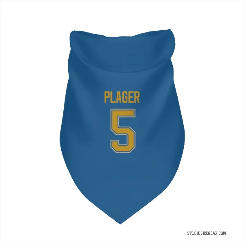 Bob Plager  Blue St. Louis Blues  Cat & Dog Pet Bandana