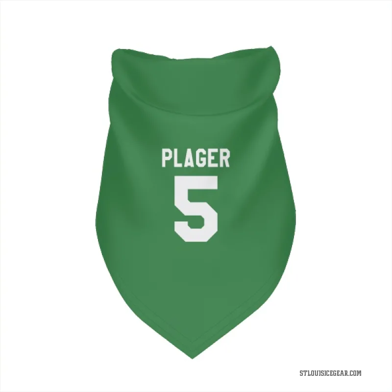 Bob Plager  Green St. Louis Blues  Cat & Dog Pet Bandana
