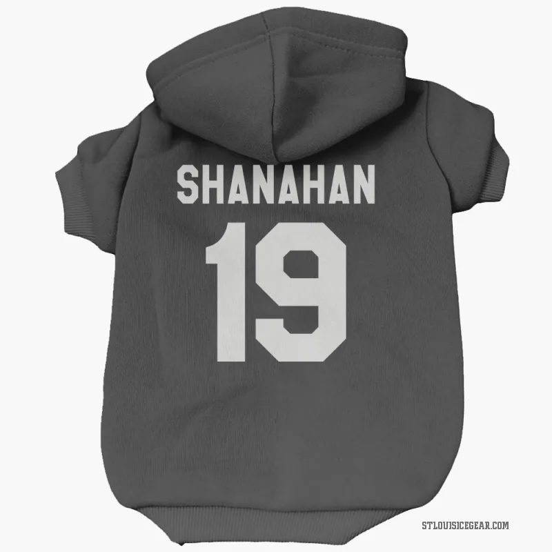 Brendan Shanahan  Black St. Louis Blues  Cat & Dog Pet Hoodie