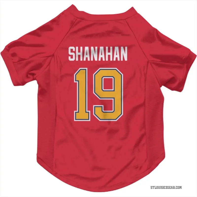 Brendan Shanahan  Red St. Louis Blues  Cat & Dog Pet Jersey