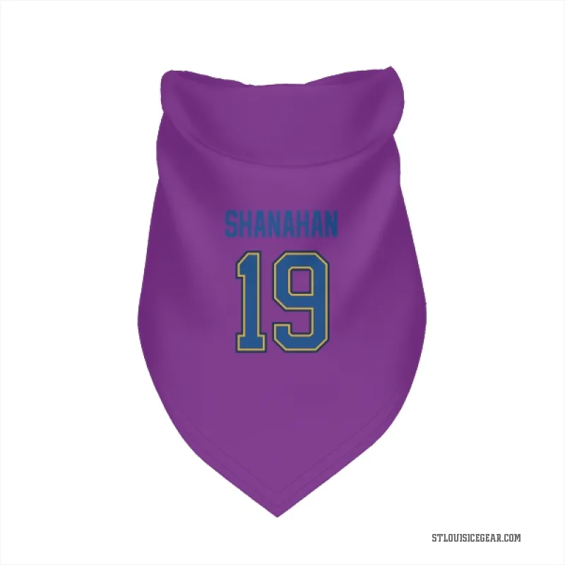 Brendan Shanahan  White St. Louis Blues  Cat & Dog Pet Bandana