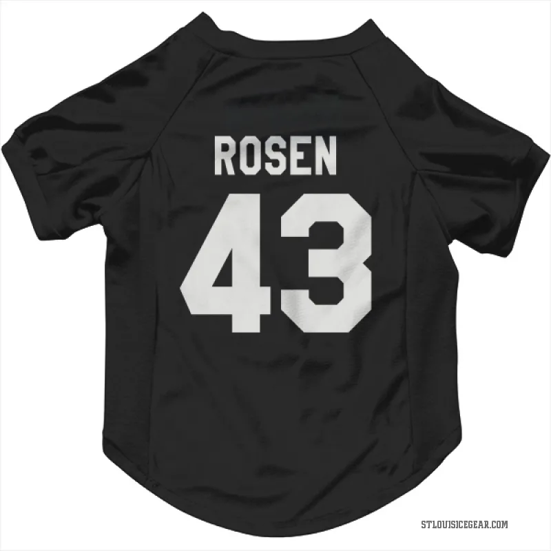 Calle Rosen  Black St. Louis Blues  Cat & Dog Pet Jersey
