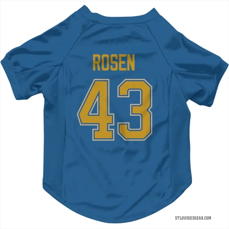 Calle Rosen  Blue St. Louis Blues  Cat & Dog Pet Jersey