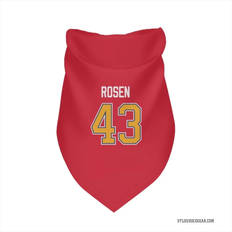 Calle Rosen  Red St. Louis Blues  Cat & Dog Pet Bandana