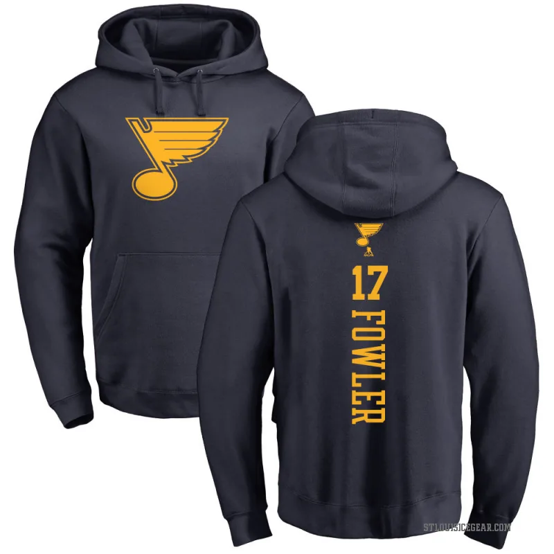 Cam Fowler Youth Navy St. Louis Blues Branded One Color Backer Pullover Hoodie