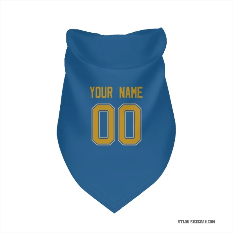 Custom  Blue St. Louis Blues   Cat & Dog Pet Bandana