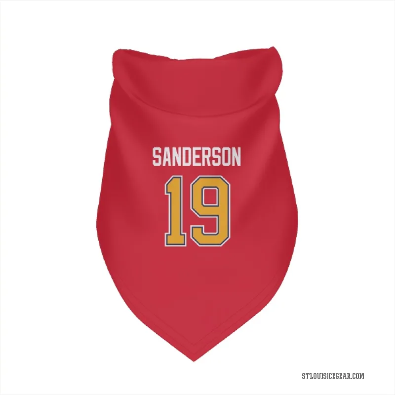 Derek Sanderson  Red St. Louis Blues  Cat & Dog Pet Bandana
