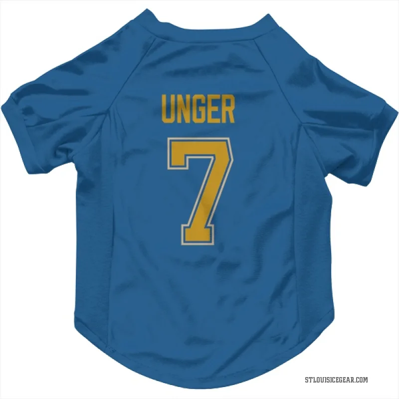 Garry Unger  Blue St. Louis Blues  Cat & Dog Pet Jersey