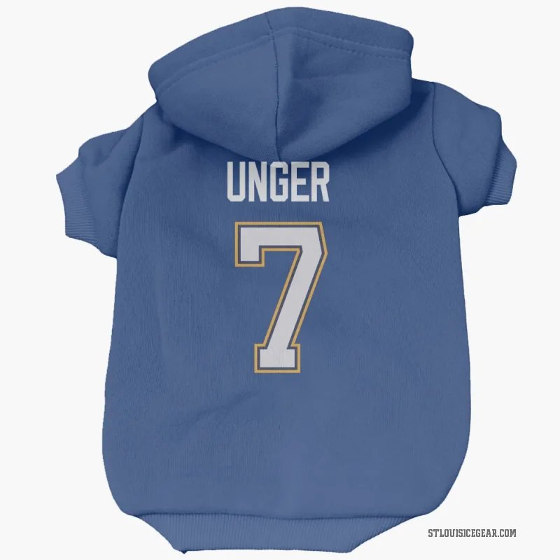 Garry Unger  Royal St. Louis Blues  Cat & Dog Pet Hoodie