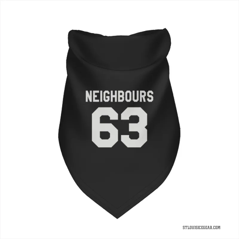 Jake Neighbours  Black St. Louis Blues  Cat & Dog Pet Bandana