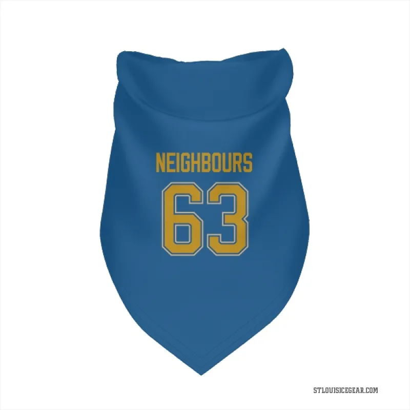 Jake Neighbours  Blue St. Louis Blues  Cat & Dog Pet Bandana