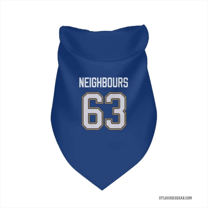 Jake Neighbours  Royal St. Louis Blues  Cat & Dog Pet Bandana