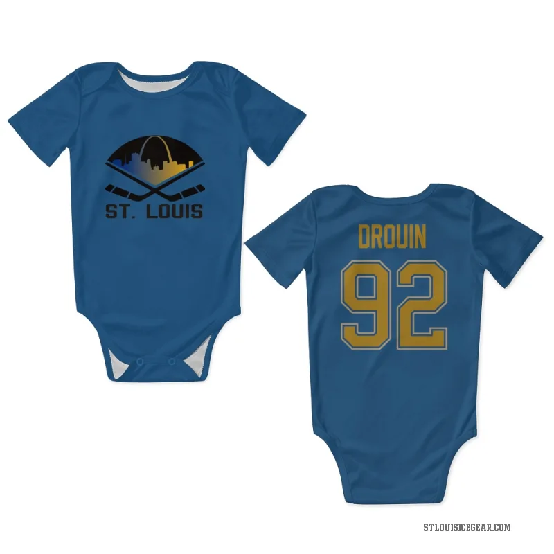 Jonathan Drouin  Blue St. Louis Blues  Newborn & Infant Bodysuit