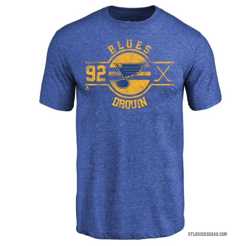 Jonathan Drouin Youth Royal St. Louis Blues Insignia T-Shirt -