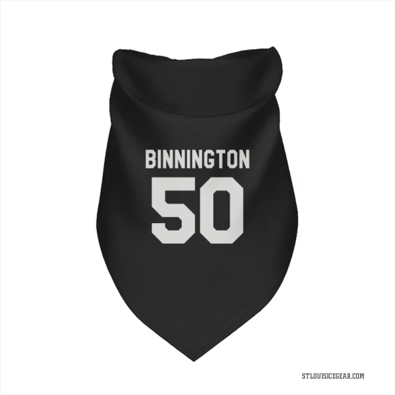 Jordan Binnington  Black St. Louis Blues  Cat & Dog Pet Bandana