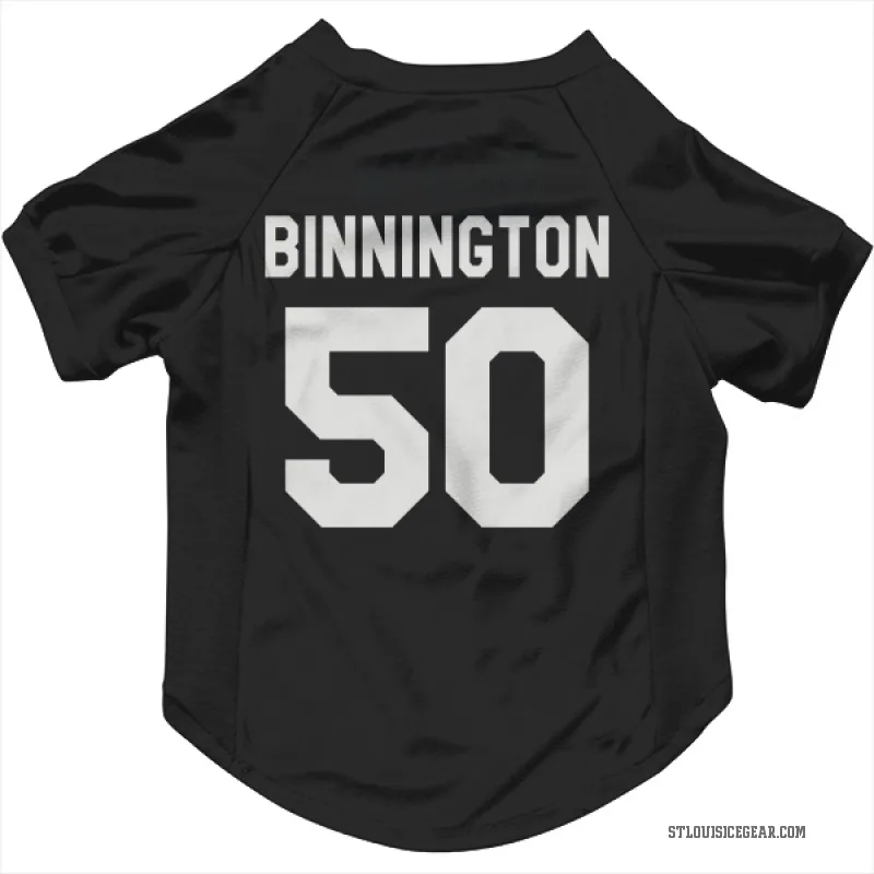 Jordan Binnington  Black St. Louis Blues  Cat & Dog Pet Jersey