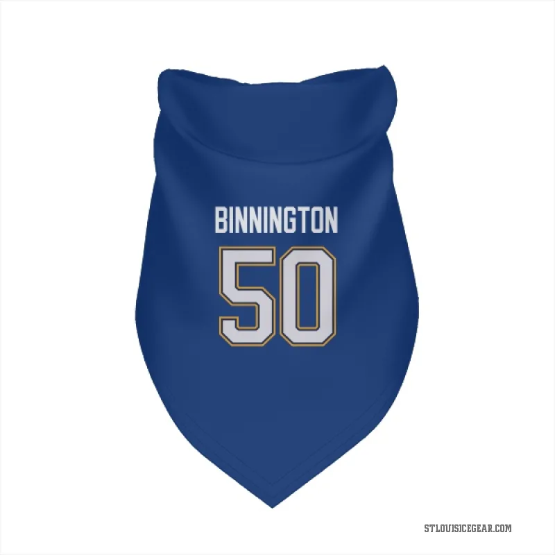 Jordan Binnington  Royal St. Louis Blues  Cat & Dog Pet Bandana