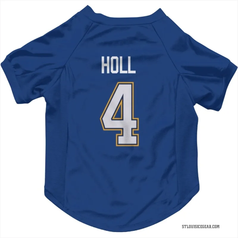 Justin Holl  Royal St. Louis Blues  Cat & Dog Pet Jersey