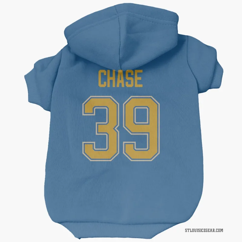 Kelly Chase  Blue St. Louis Blues  Cat & Dog Pet Hoodie