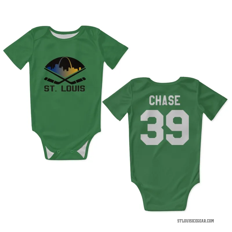 Kelly Chase  Green St. Louis Blues  Newborn & Infant Bodysuit