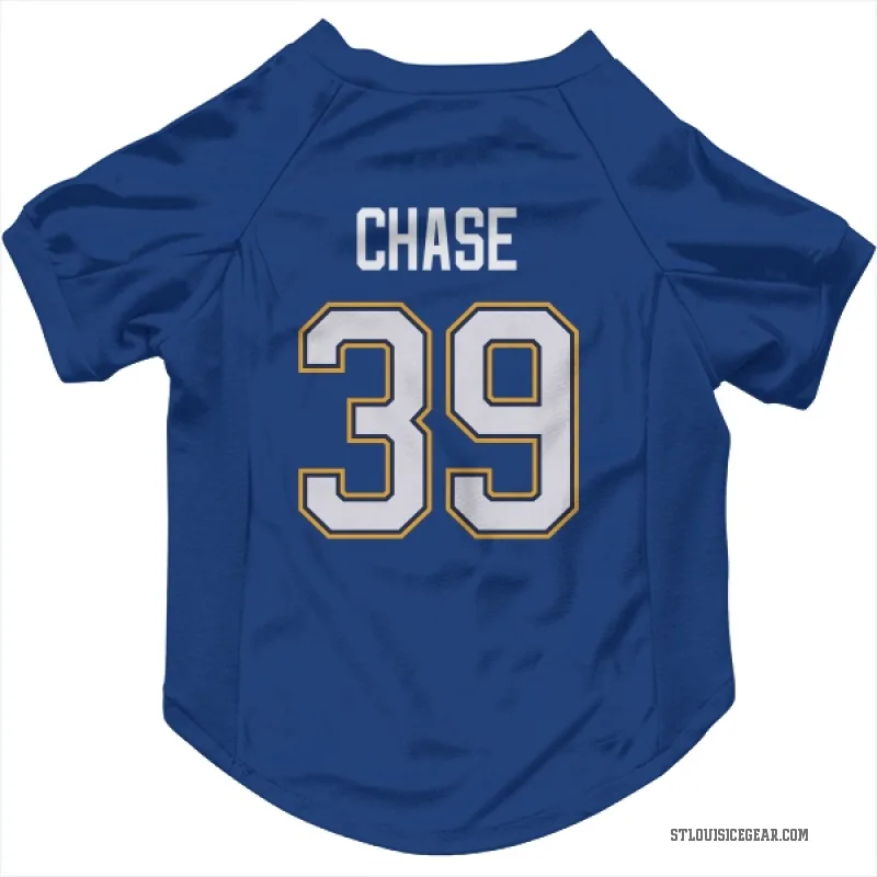 Kelly Chase  Royal St. Louis Blues  Cat & Dog Pet Jersey