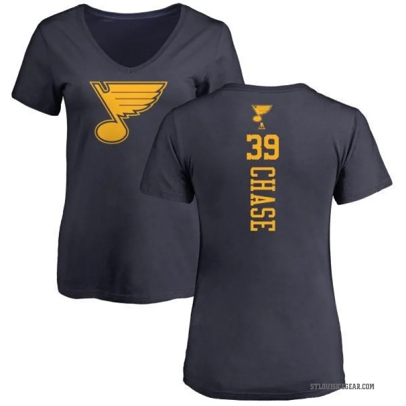 Kelly Chase Women's Navy St. Louis Blues One Color Backer T-Shirt -