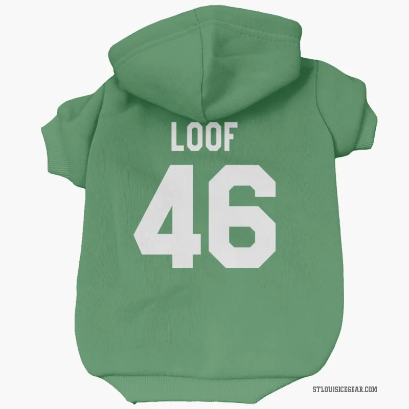 Leo Loof  Green St. Louis Blues  Cat & Dog Pet Hoodie