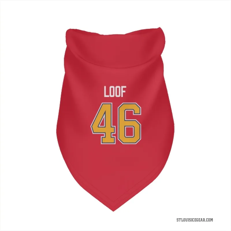 Leo Loof  Red St. Louis Blues  Cat & Dog Pet Bandana