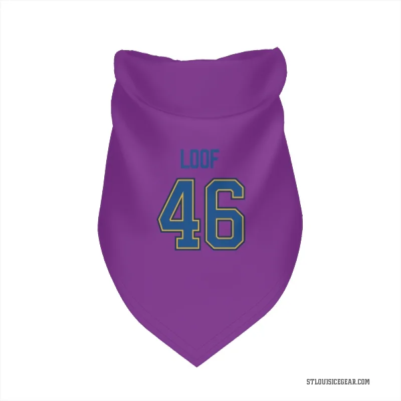 Leo Loof  White St. Louis Blues  Cat & Dog Pet Bandana