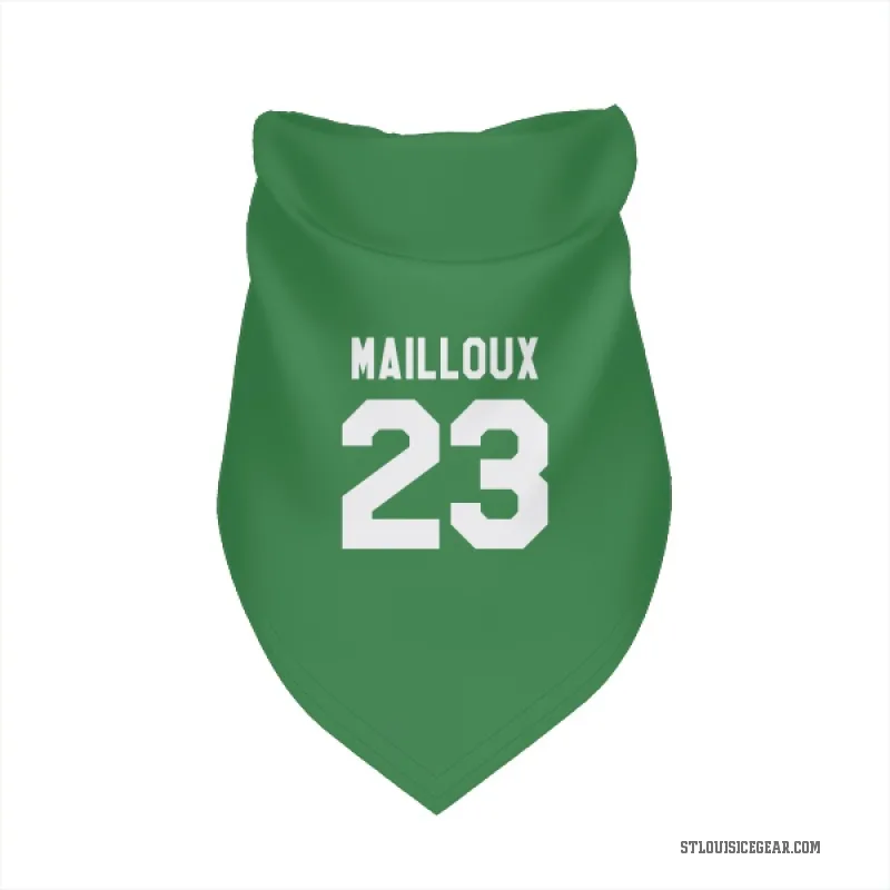 Logan Mailloux  Green St. Louis Blues  Cat & Dog Pet Bandana
