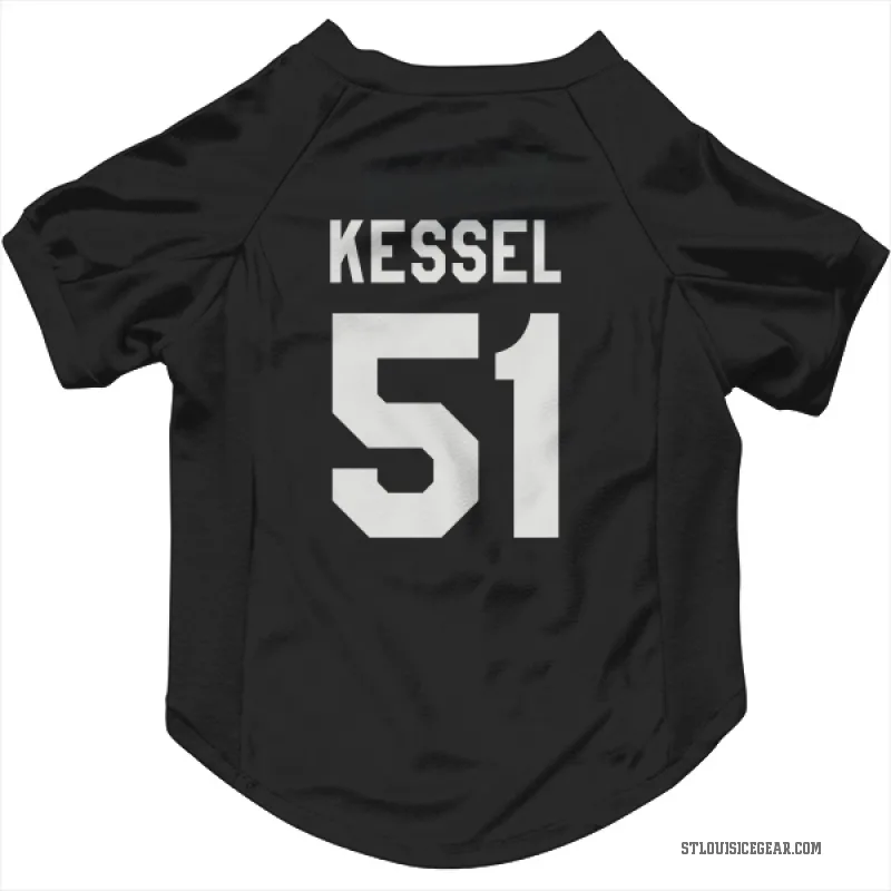 Matthew Kessel  Black St. Louis Blues  Cat & Dog Pet Jersey