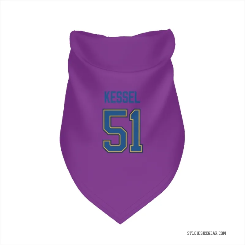 Matthew Kessel  White St. Louis Blues  Cat & Dog Pet Bandana