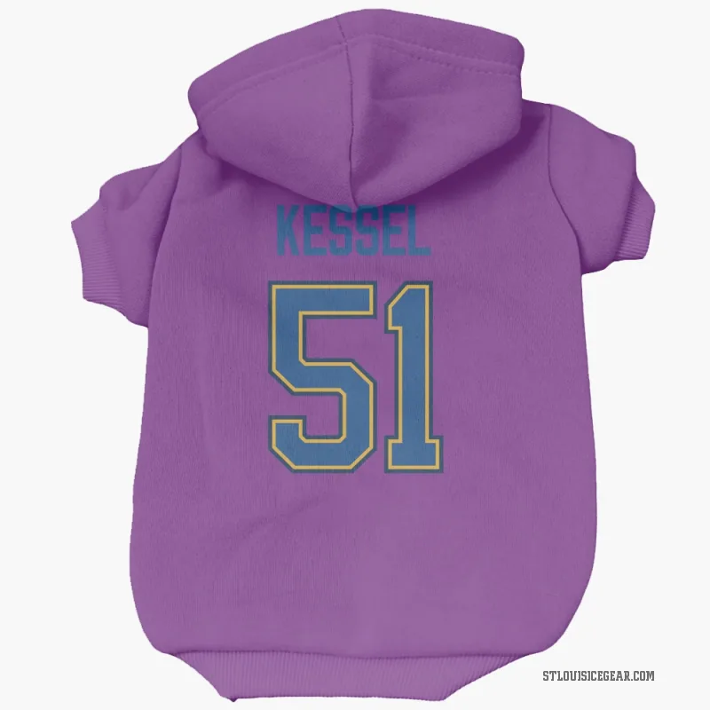 Matthew Kessel  White St. Louis Blues  Cat & Dog Pet Hoodie