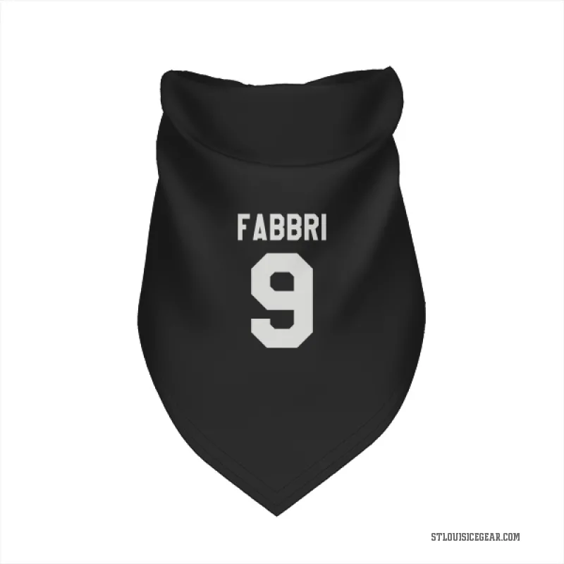 Robby Fabbri  Black St. Louis Blues  Cat & Dog Pet Bandana