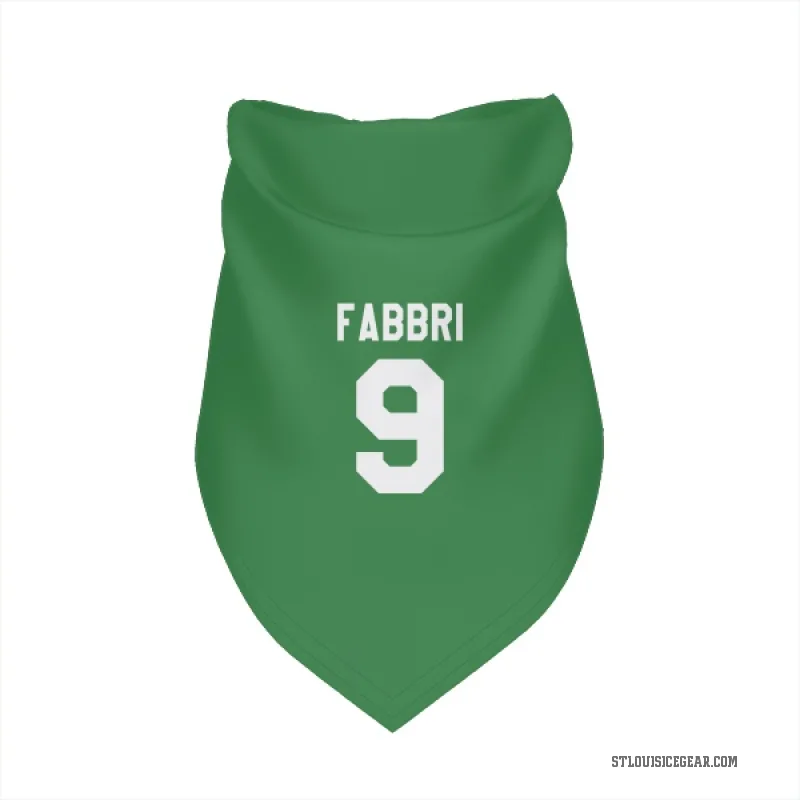 Robby Fabbri  Green St. Louis Blues  Cat & Dog Pet Bandana