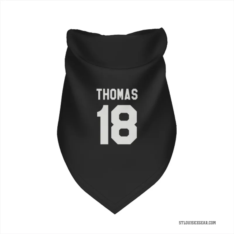 Robert Thomas  Black St. Louis Blues  Cat & Dog Pet Bandana