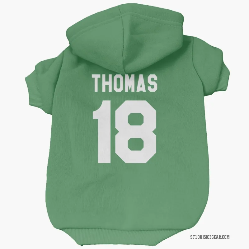 Robert Thomas  Green St. Louis Blues  Cat & Dog Pet Hoodie