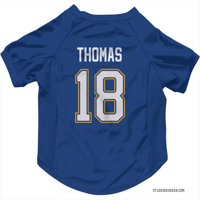 Robert Thomas  Royal St. Louis Blues  Cat & Dog Pet Jersey