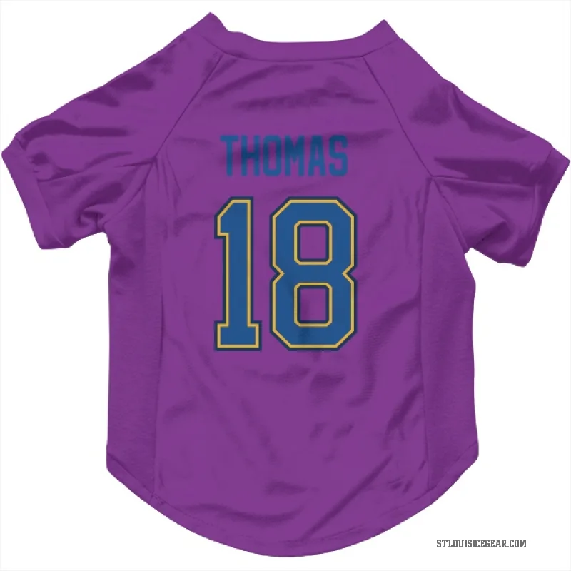 Robert Thomas  White St. Louis Blues  Cat & Dog Pet Jersey