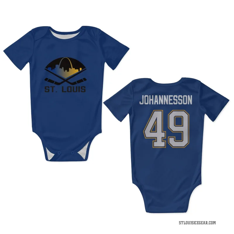 Samuel Johannesson  Royal St. Louis Blues  Newborn & Infant Bodysuit