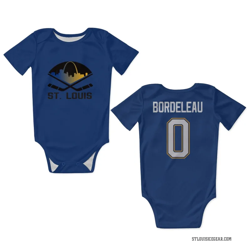 Thomas Bordeleau Royal St. Louis Blues Newborn & Infant Bodysuit