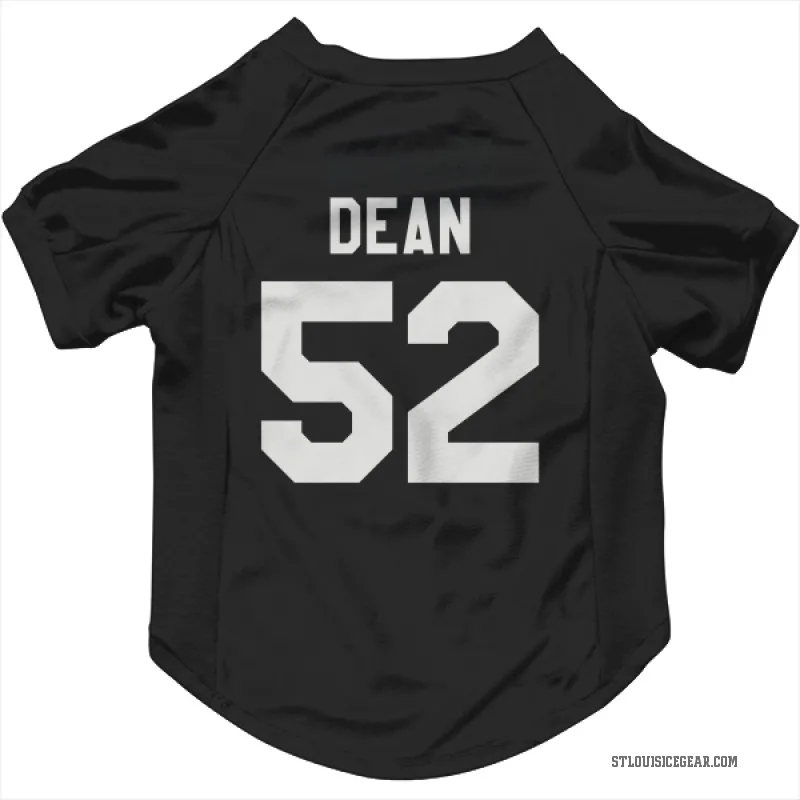 Zach Dean  Black St. Louis Blues  Cat & Dog Pet Jersey
